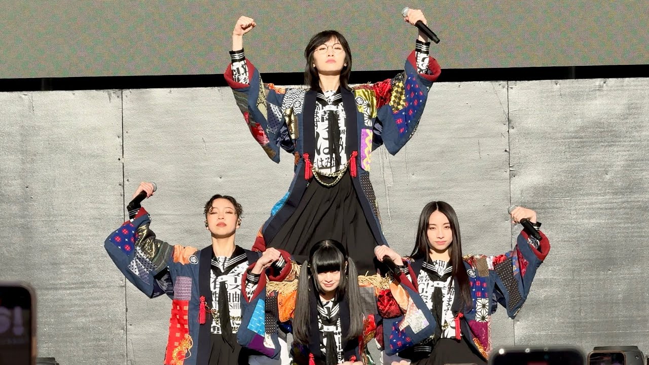 240512 ATARASHII GAKKO! - Full concert (10 songs) live @ Head in the Clouds New York 4K Fancam
