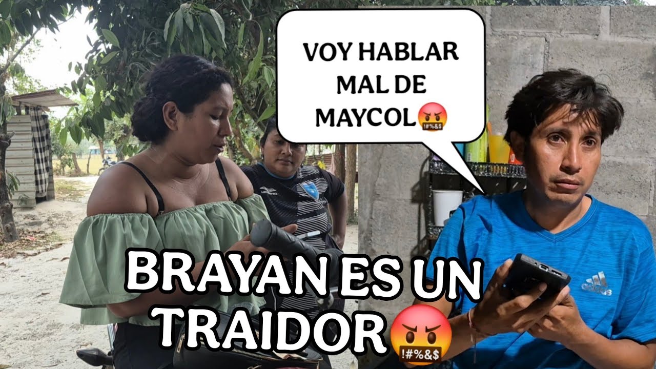 BRAYAN ya consiguió trabajo en otro canal y va hablar mal de MAYCOL dijo 