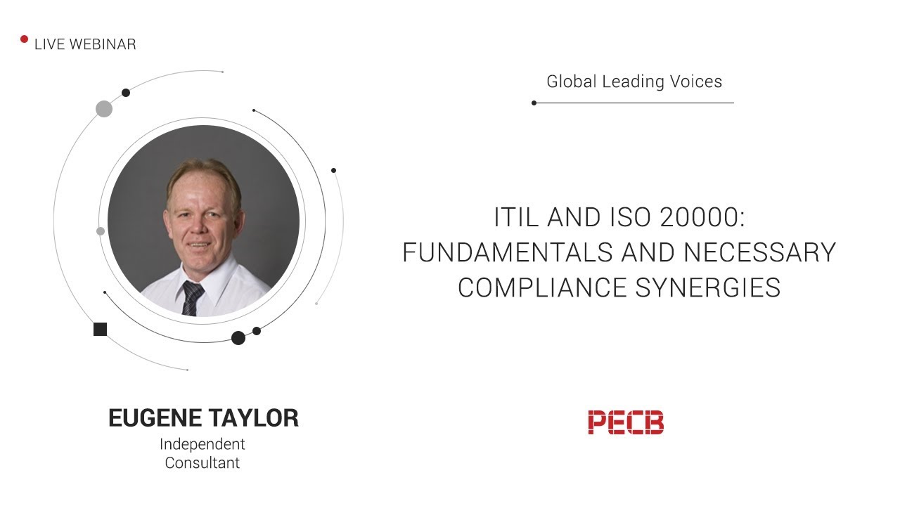 ITIL and ISO 20000: Fundamentals and necessary compliance Synergies