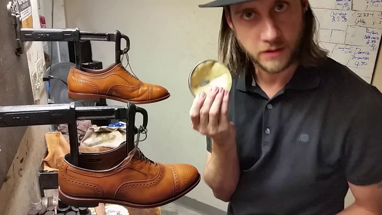 How to shine shoes | with narrative and rubbing | ASMR