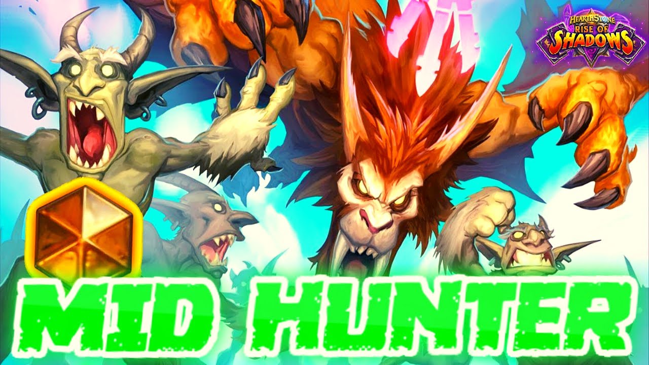 HearthStone MID HUNTER Standard Deck - Rise of Shadows [RoS]