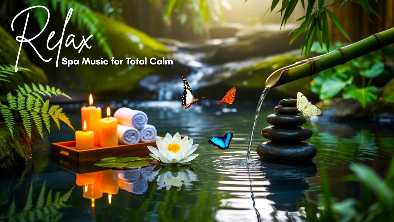 Ultimate Zen Spa Music 🌺 | Haru no Seijaku – Soft Piano & Pure Water Serenity