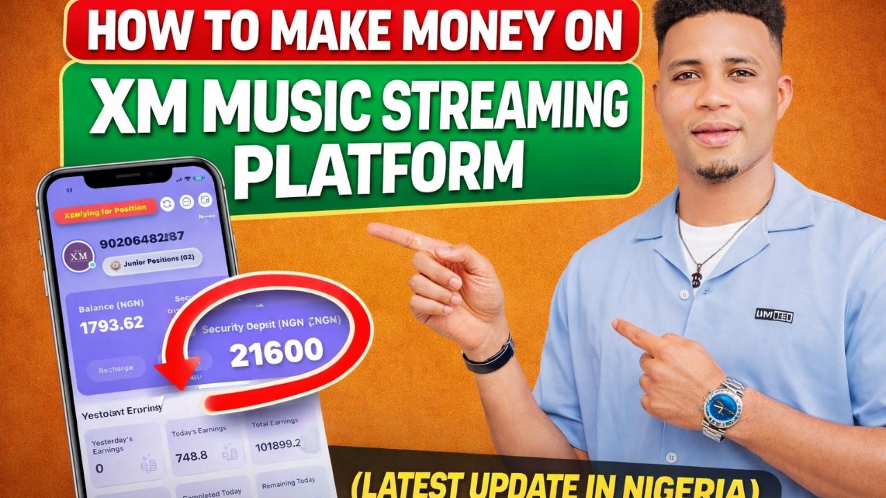 How to Make Money on XM Music Streaming Platform (Latest Update in Nigeria)
