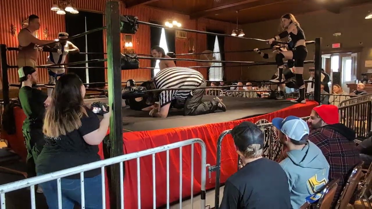 EWF Horror Show 11/01/2025 Team Kartz VS Team Issac 6 man Tag Team Match!!!! 