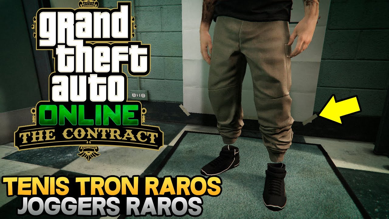 *NO SW, NO 2 CONSOLAS* CONSEGUIR TENIS TRON + JOGGERS | CAFE, DARK, GRIS, HOMBRE - MUJER | GTA 1.58