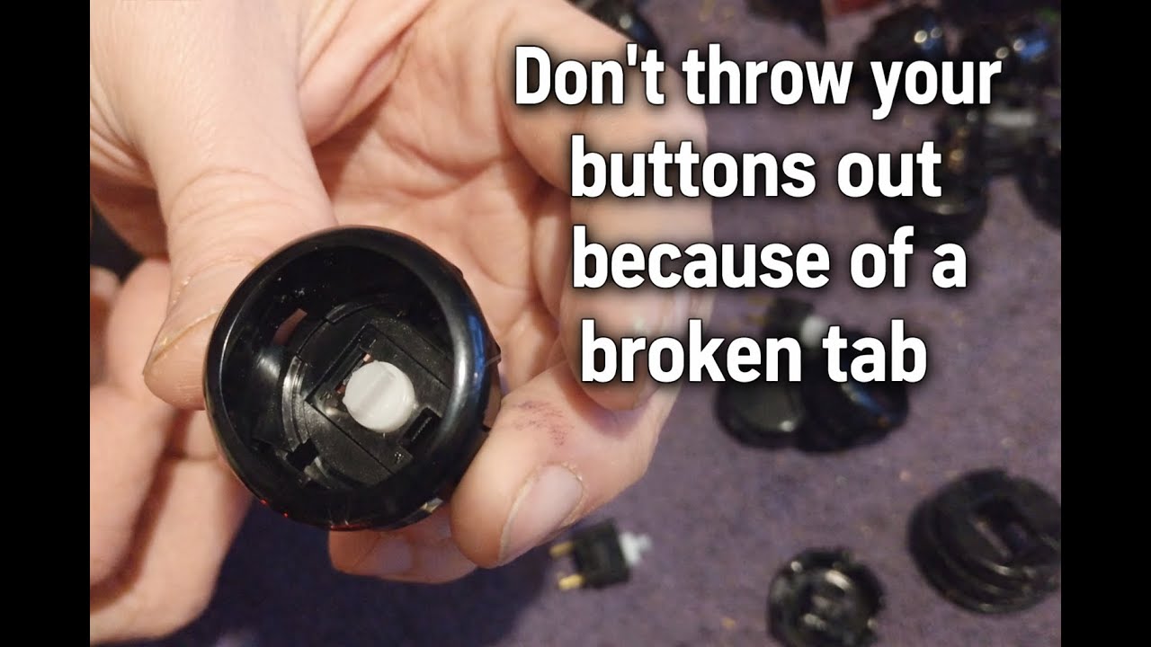 Fixing Broken Sanwa OBSF Buttons (Don’t Throw Them Out)