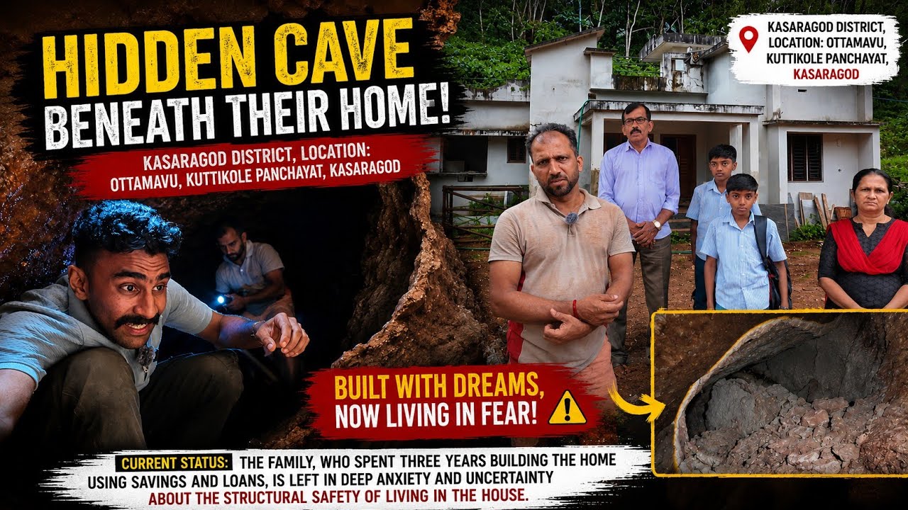 BUILT WITH DREAMS BUT NOW LIVING IN FEAR | KASARAGOD'S HOME!😱 | Ottamavu | ABR FILM KHAMPANY 