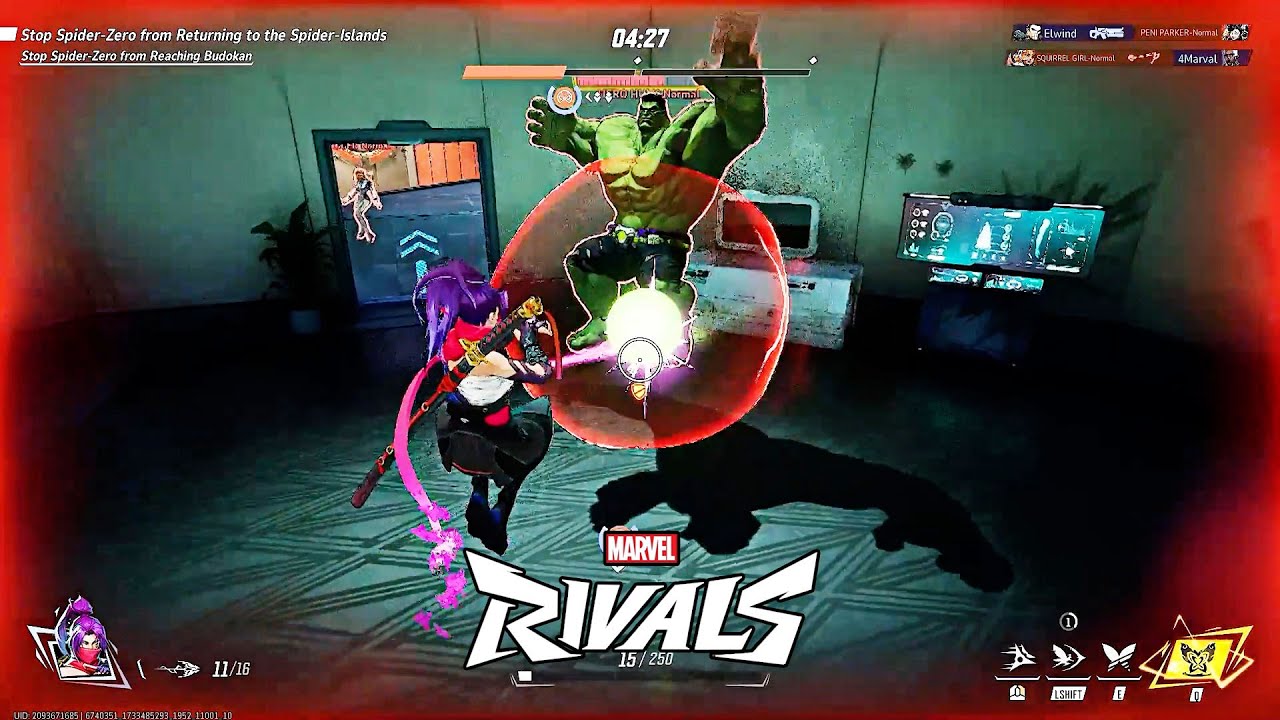 Psylocke Marvel Rivals Gameplay! 19 Eliminations - Practice Vs Ai (Normal) - Tokyo - DunamisOphis