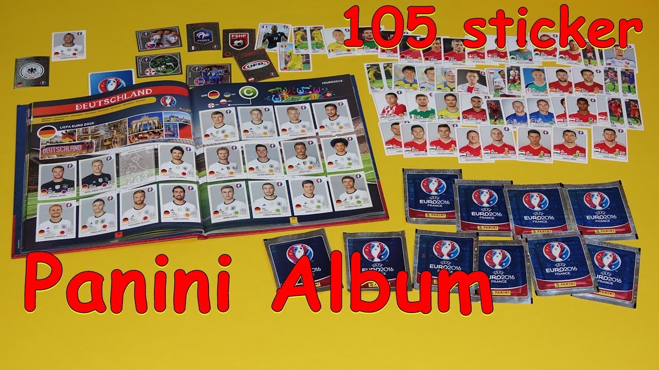 PANINI STICKER UEFA CUP 2016 new sticker Panini Album Stickertüten für Update Album von Lucky Bag