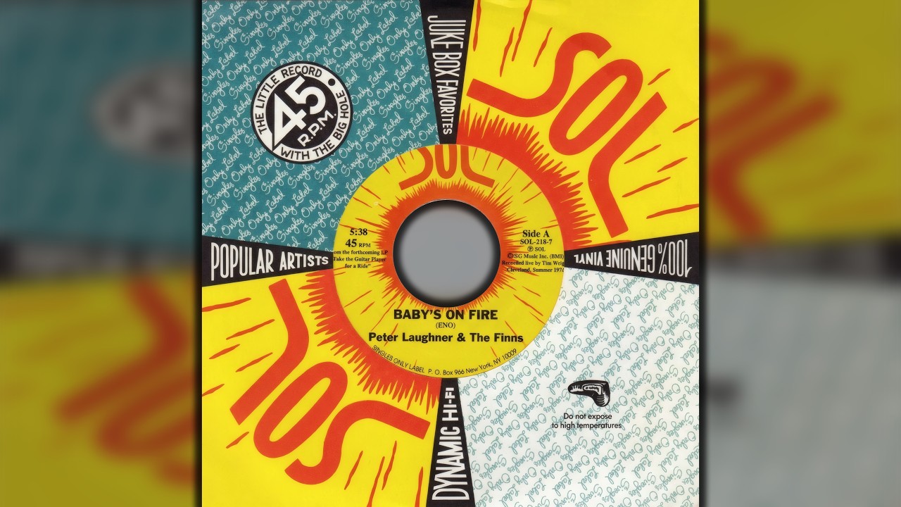 Peter Laughner & The Finns - Baby's On Fire (Art Punk/Art Rock/Lo-fi, Brian Eno Cover)