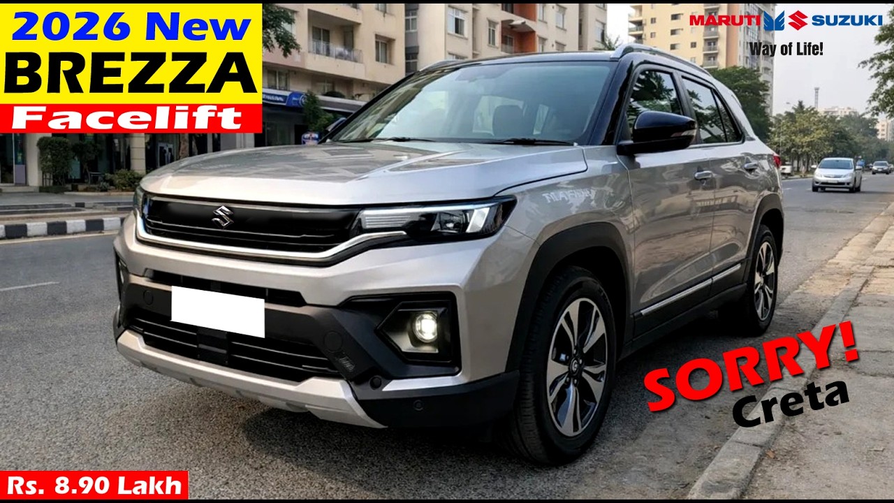 2026 NEW MARUTI BREZZA FACELIFT || Price, features and All Details