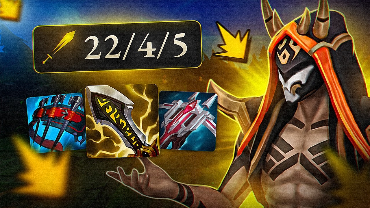 MASTER YI CRÍTICO COM DARDOS DE CAÇA-DEMÔNIOS! 😈