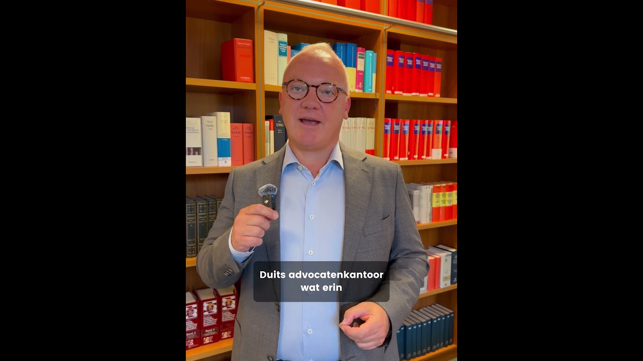 STRICK: Procederen met Nederlandse advocaat in Duitsland - Lars Wemmers