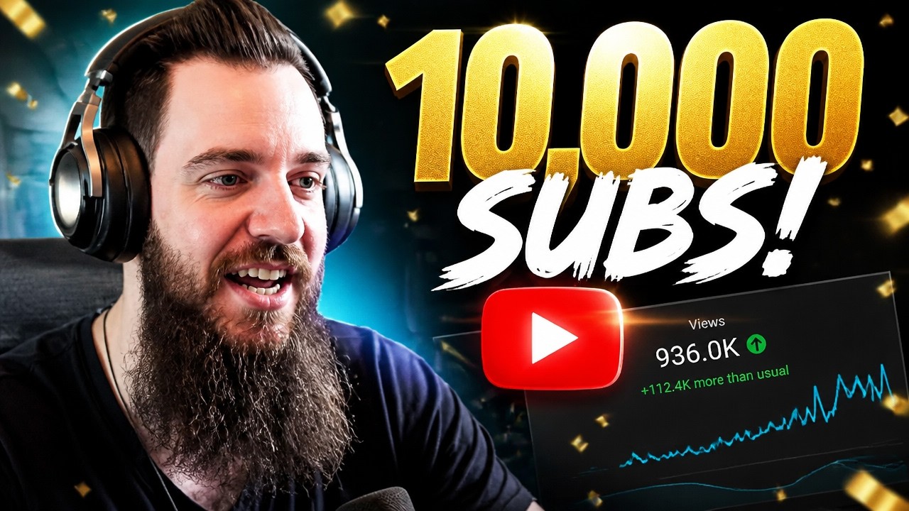 (Prawie) 1 MILION WYŚWIETLEŃ i 10 000 SUBSKRYBCJI Specjał! &ndash; Jak zostałem streamerem? Moja histor...