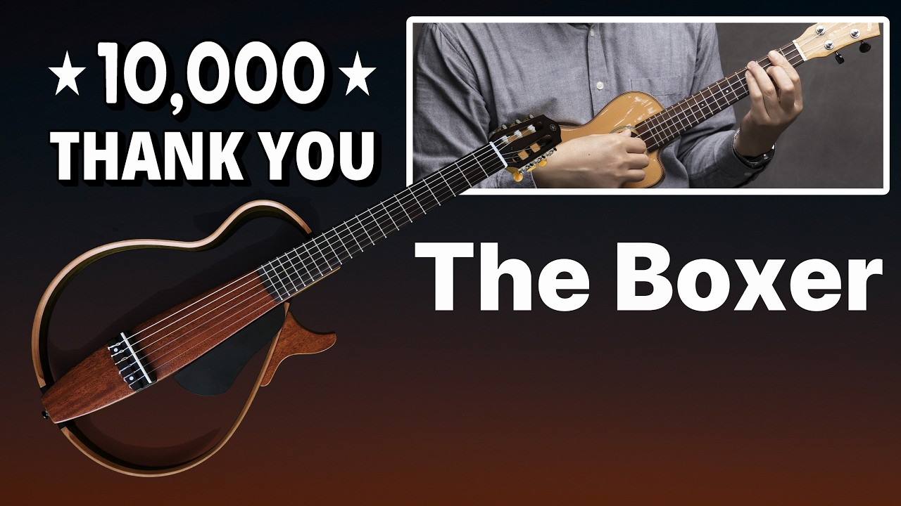 The Boxer – Simon & Garfunkel | 10K Thank You | Acoustic Guitar Instrumental