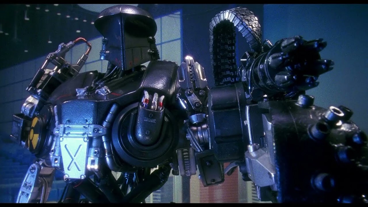 RoboCain Stomping and Mechanical Sound FX  (Robocop 2)