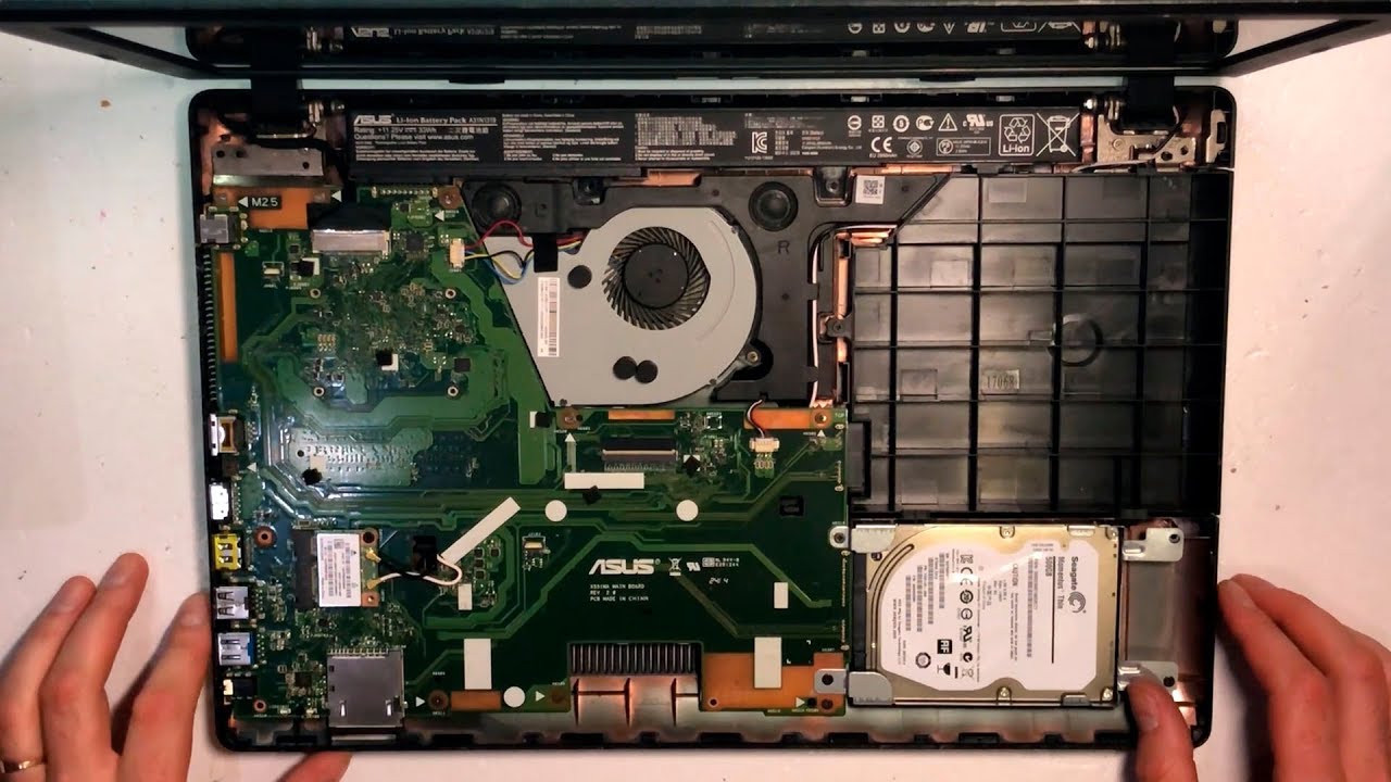 Asus X551m добавляем оперативку