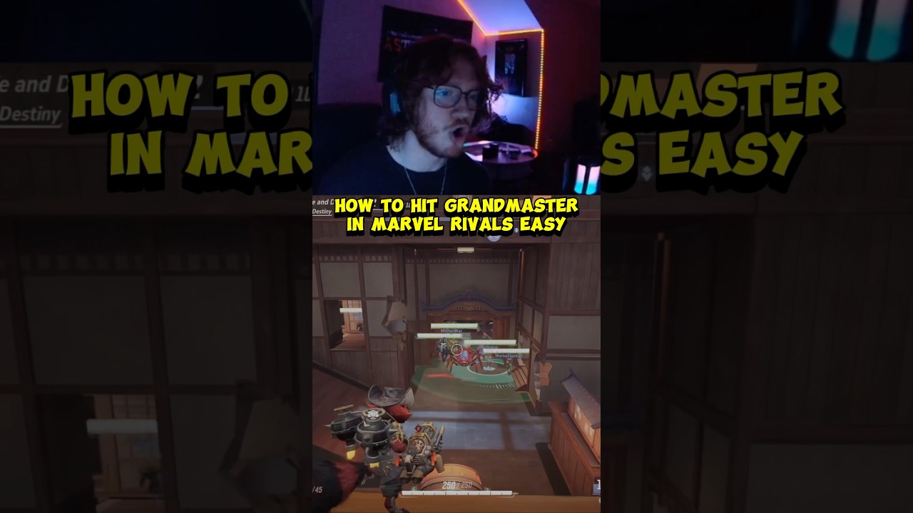 How to hit Grandmaster in Marvel Rivals Easy🦝 