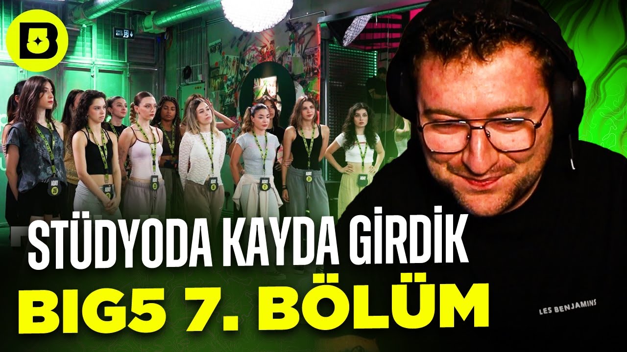EFE UYGAÇ BIG5 HAZIRLIK SEZONU 7. BÖLÜM STÜDYODA KAYDA GİRDİK İZLİYOR
