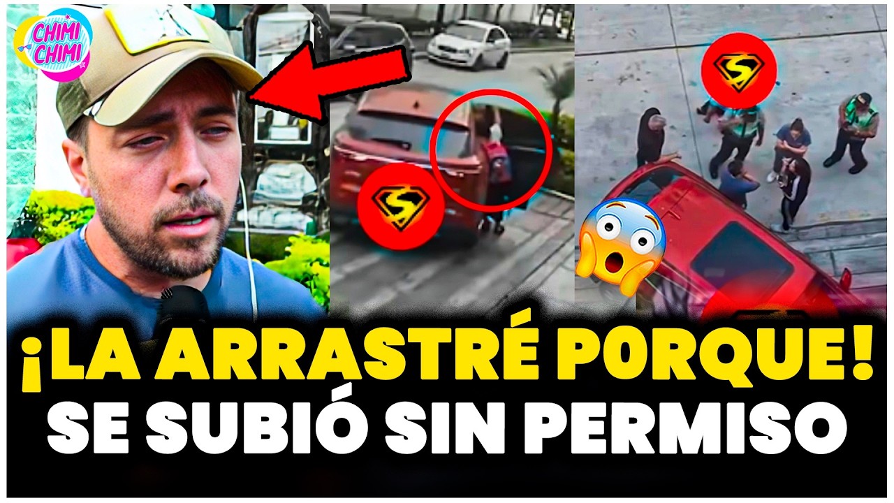 Yiddá Eslava y Julián Zucchi protagonizaron tensa pelea en la calle y terminaron en la comisaría