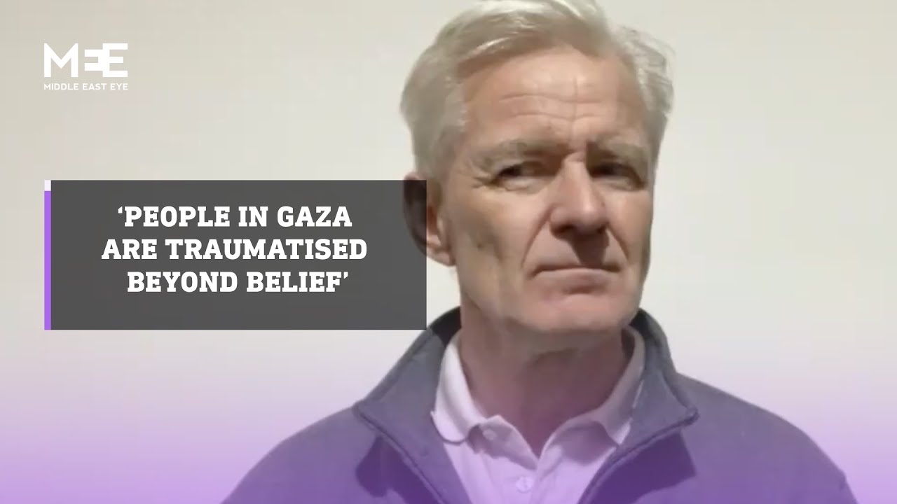 Norwegian Refugee Council (NRC) aid worker describes the scenes he saw in Gaza