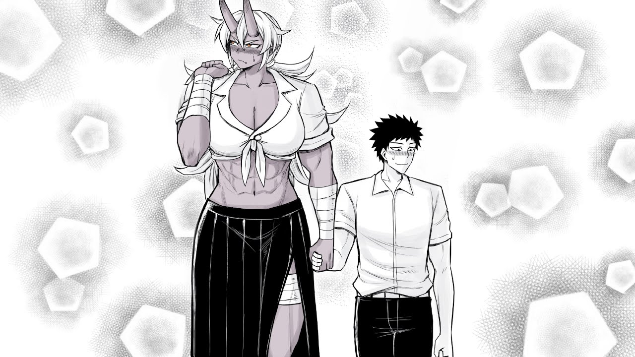 My Oni Girlfriend: Holding Hands | PeaCh88 comic dub