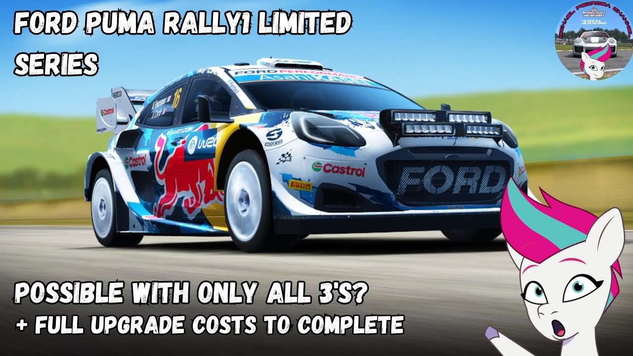Ford Puma Rally1 Limited Series - Possible with only All 3's? - Real Racing 3