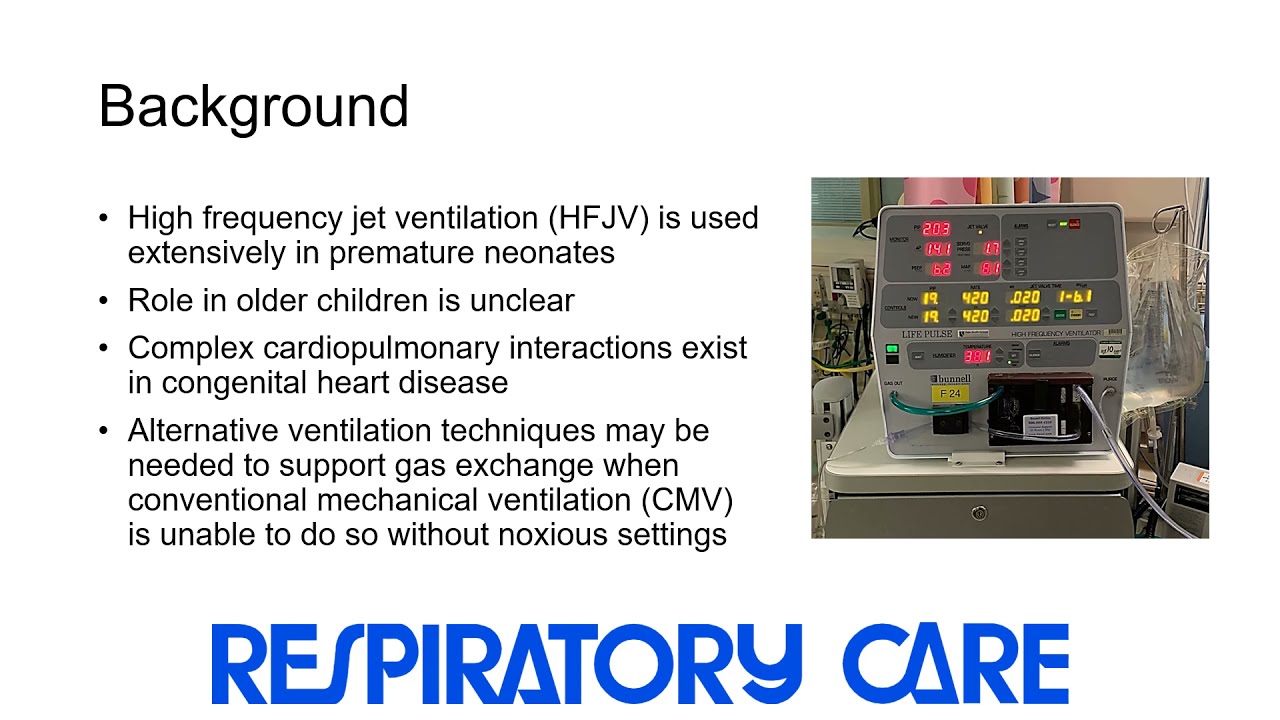 Video Abstract - HFJV in Children With Congenital Heart Disease - Briana Scott