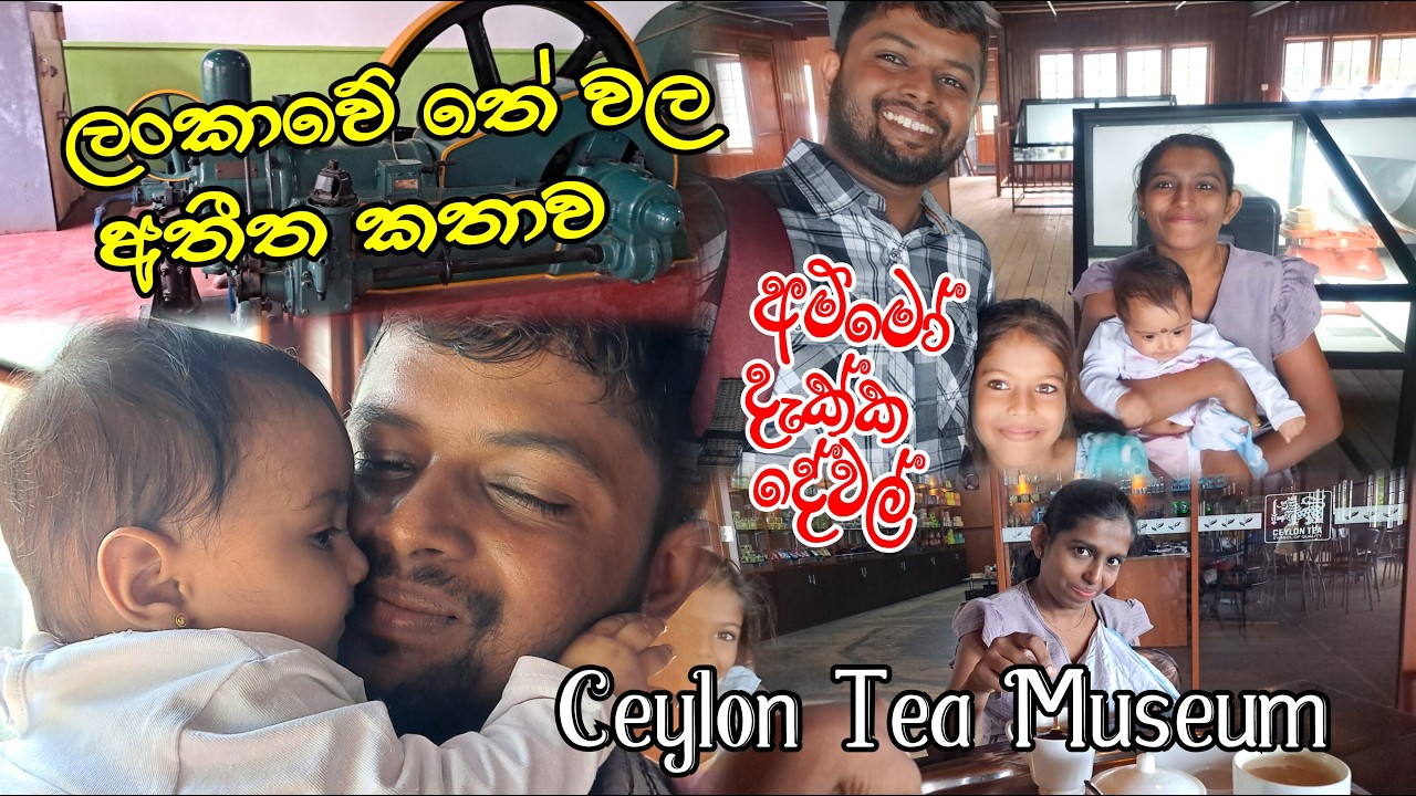 නොමිලේ තේ එකක් බොන ගමන් ලංකාවේ තේ වල අතීත කතාව - Kandy Ceylon Tea Museam I 1st Tea Packet In lanka