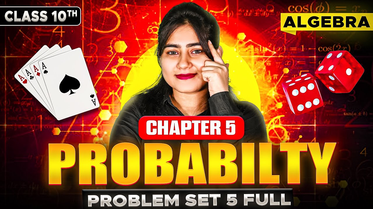 Class 10th Algebra Chapter No. 5 Probability 🎯 | Full Problem Set 5 | Maharashtra State Board SSC 📘✨