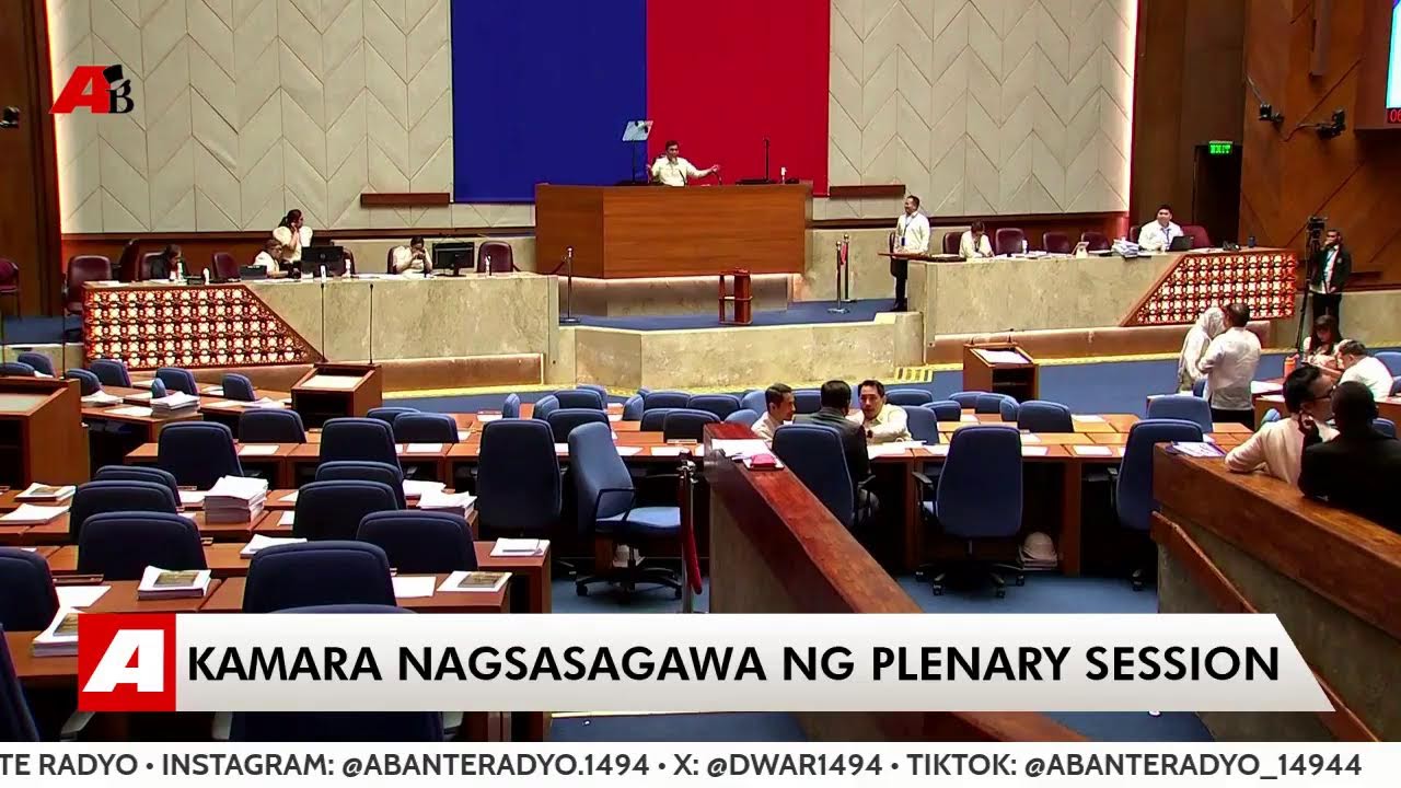 LIVE: Pag-transmit ng House Justice Panel sa Articles of Impeachment vs VP Sara sa plenaryo