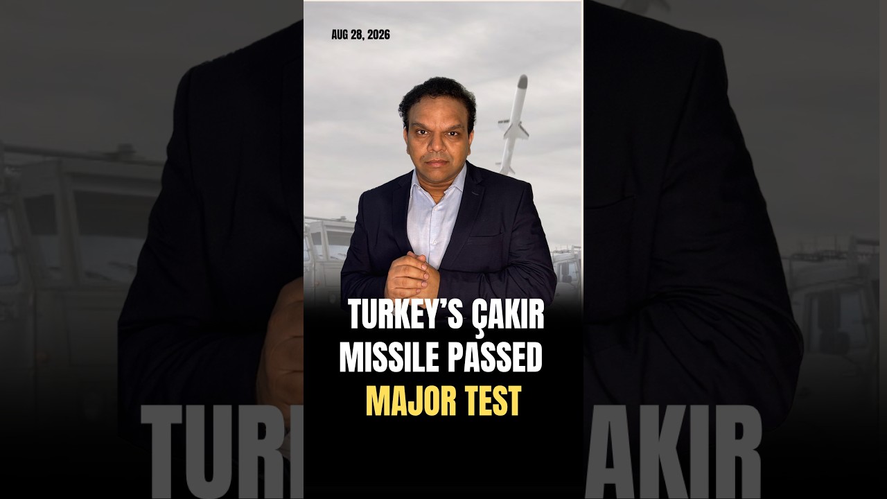 Turkey&rsquo;s &Ccedil;akir Missile Can Strike Land & Sea Targets #iran #iranisraelwar #iranwar #missiles #turkey