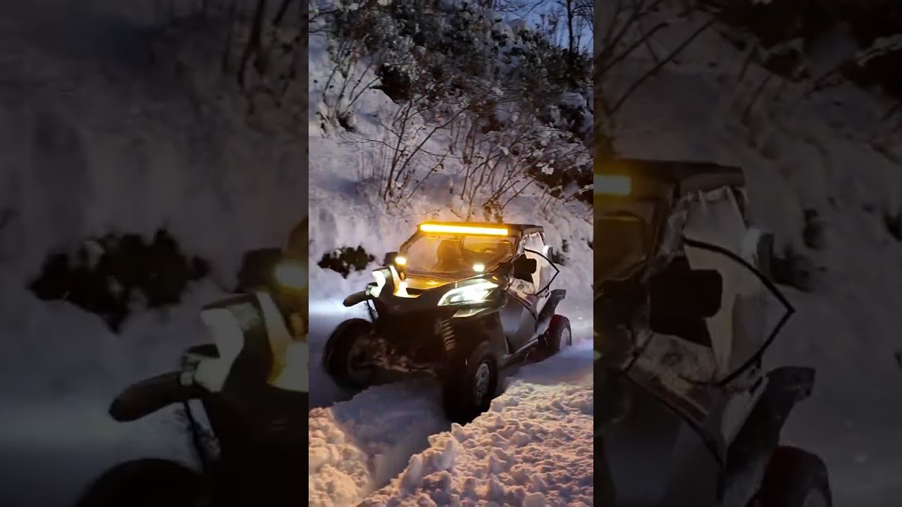 Cfmoto zforce 1000 sport Segway villian snow performance 