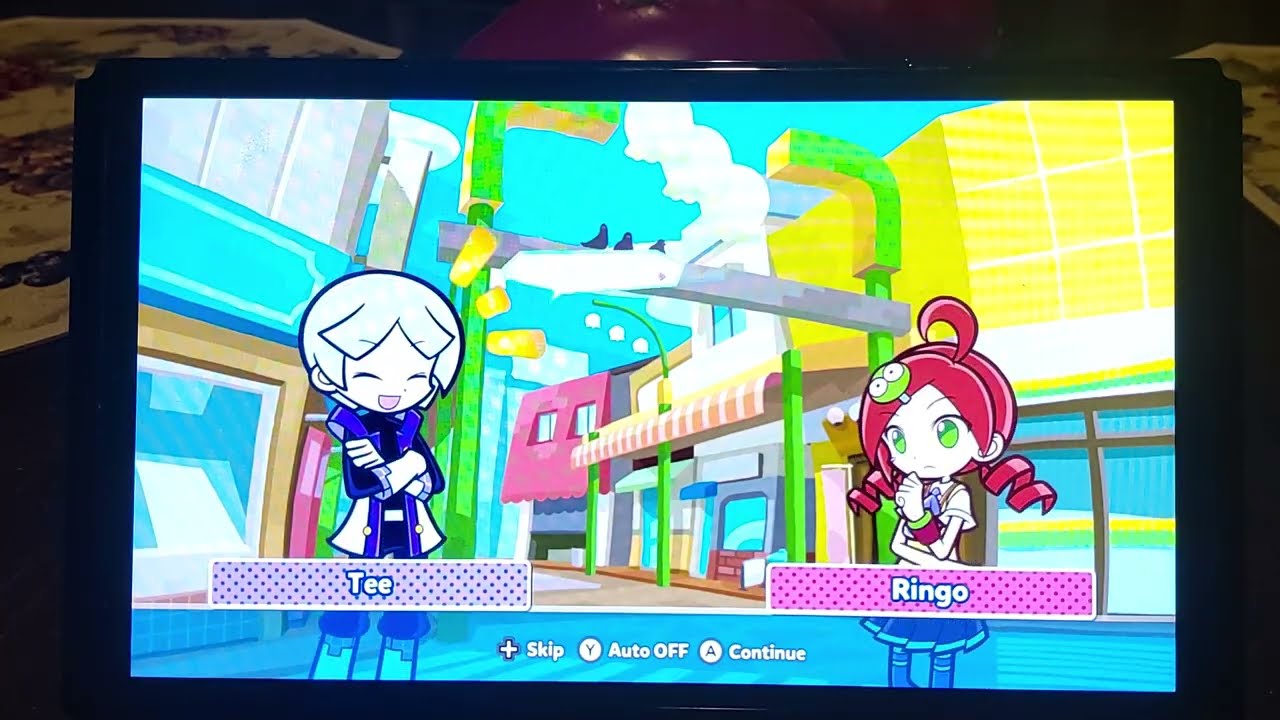 Puyo Puyo Tetris 2 - Adventure Mode Chapter 1 - The Mystery Girl Appers