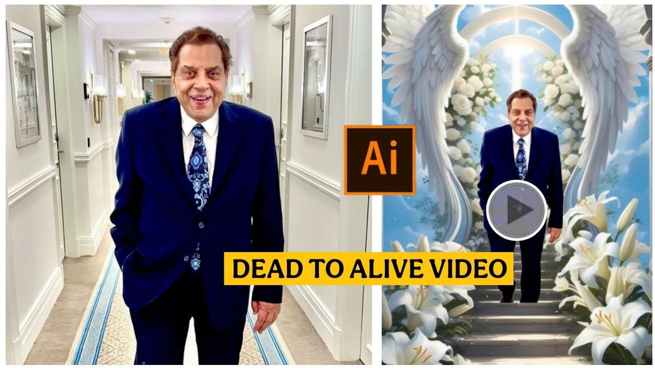 How To Make Dead Person Alive with Ai | Mare Huye Logo Ko Ai Se Zinda Kaise Kare | Ai Video Editing