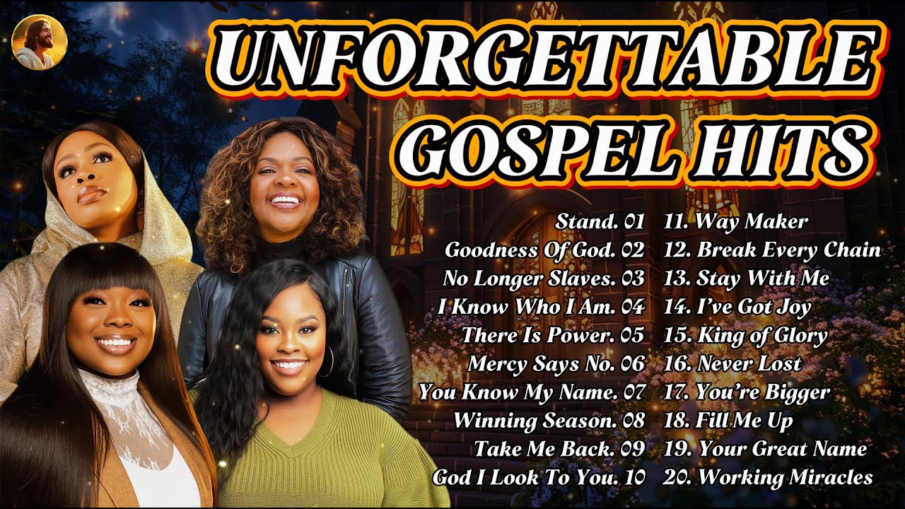 50 Unforgettable Gospel Hits | CeCe Winans, Tasha Cobbs, Sinach & Jekalyn Carr