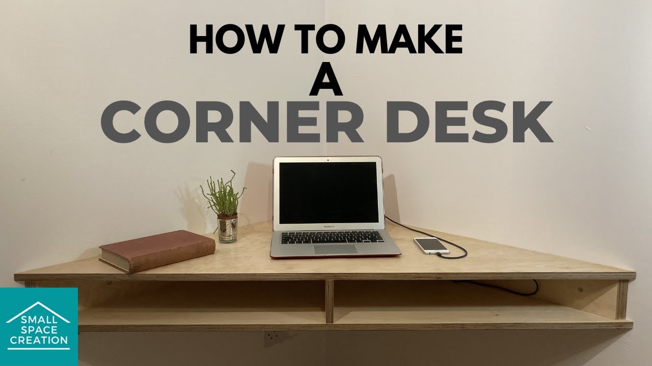 How To Make A Floating Corner Desk