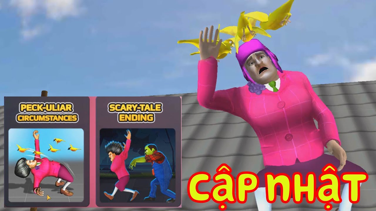 100 cách troll cô giáo bá đạo - Cập nhật Special Chapter New Year Festivities trong Scary Teacher 3D