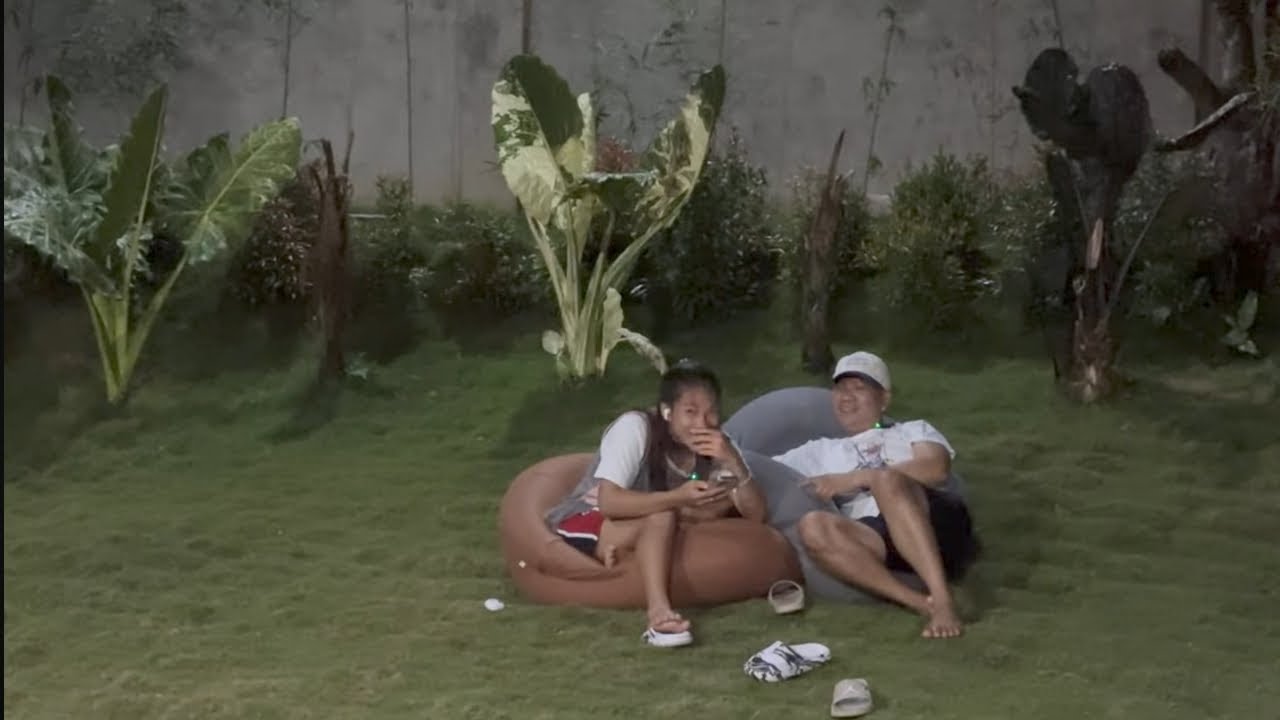 Di nakapigil, Nagdedehan sa kwarto ang mag langlang, 
