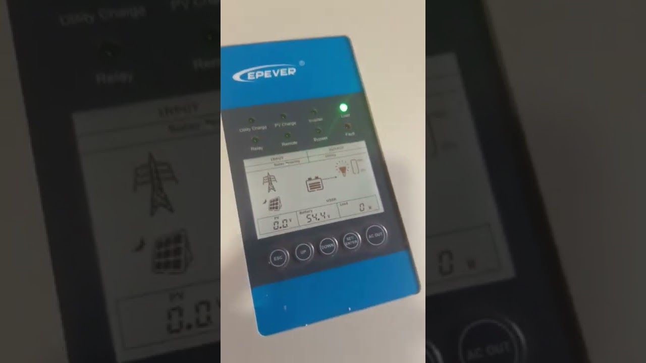 Nissan Leaf Battery Extender 5kWh LFP & EPEver Off-Grid Inverter