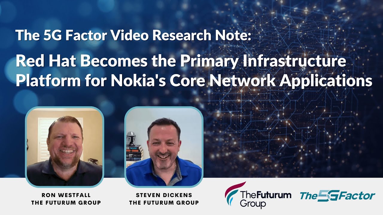 5G Factor: Red Hat Becomes the Primary Infrastructure Platform for Nokia's Core Network Applications