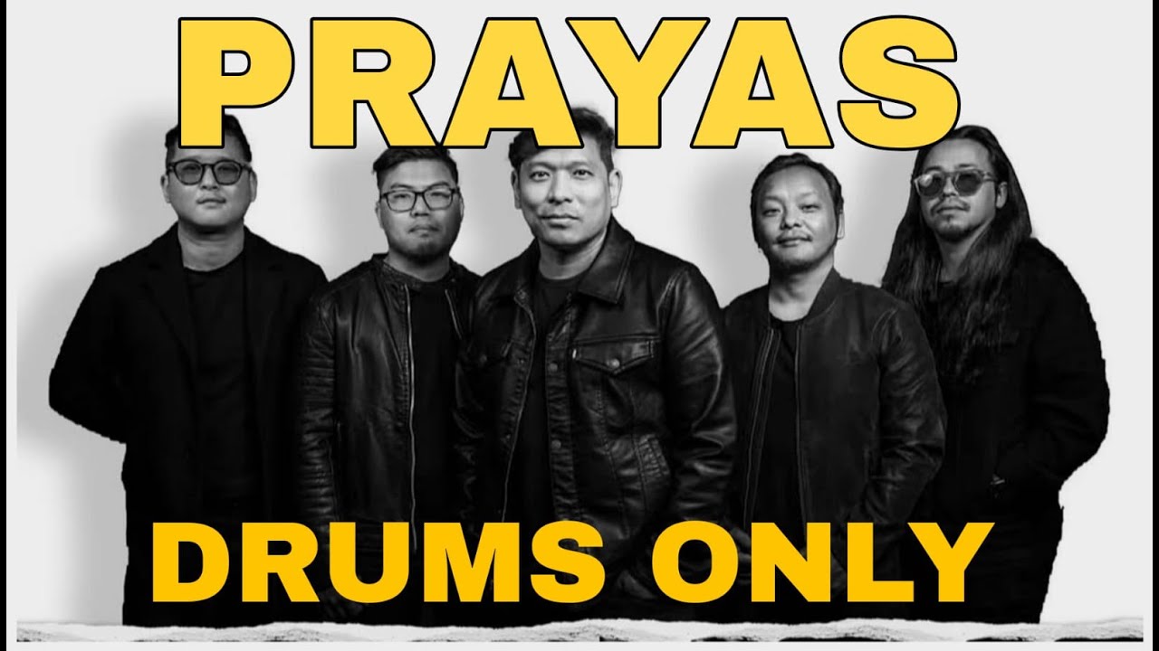 PRAYAS - THE EDGE -DRUM TRACK- 88 BPM #backingtrack #drumonly #edgeband