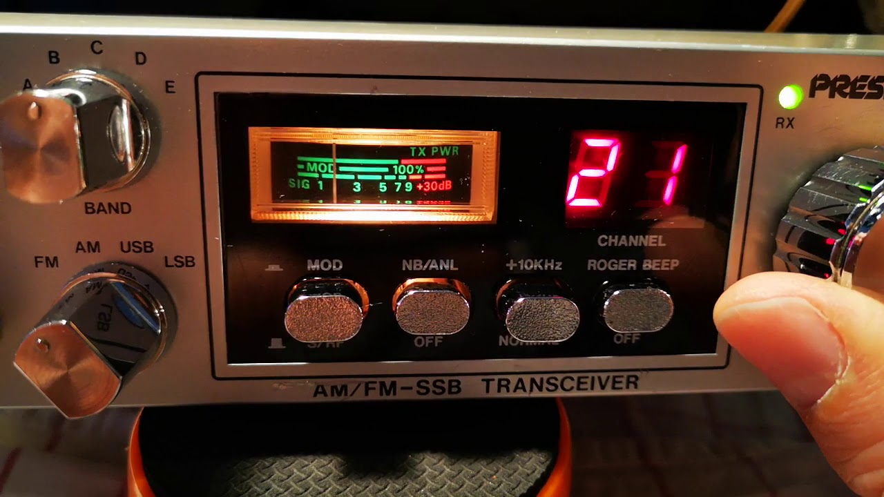 President Jackson MK1 1984 Export CB Radio