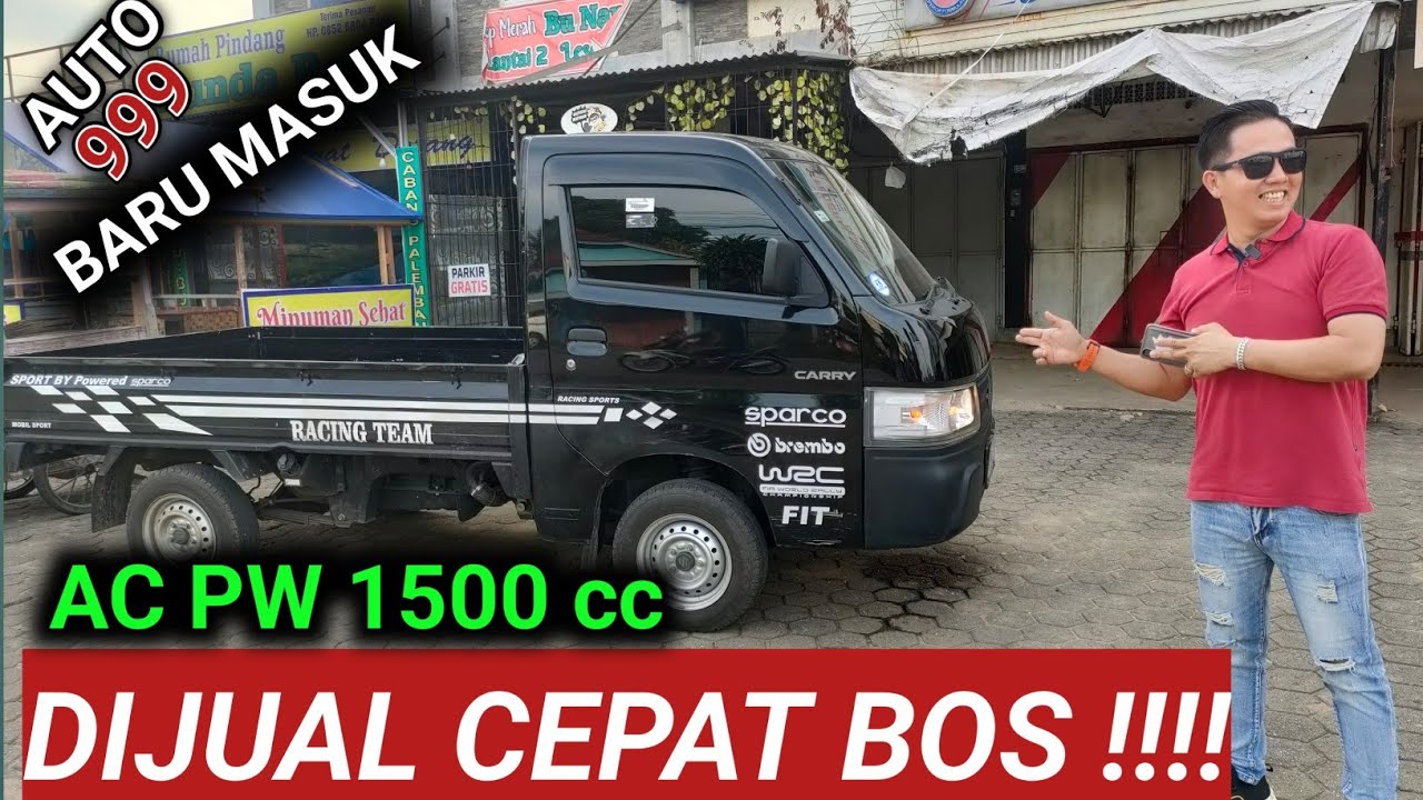 MURAH MOBIL BEKAS DP 15JT STOCK BARU MASUK SUZUKI CARRY PICK-UP AC PS 2021 FULL ORISINIL