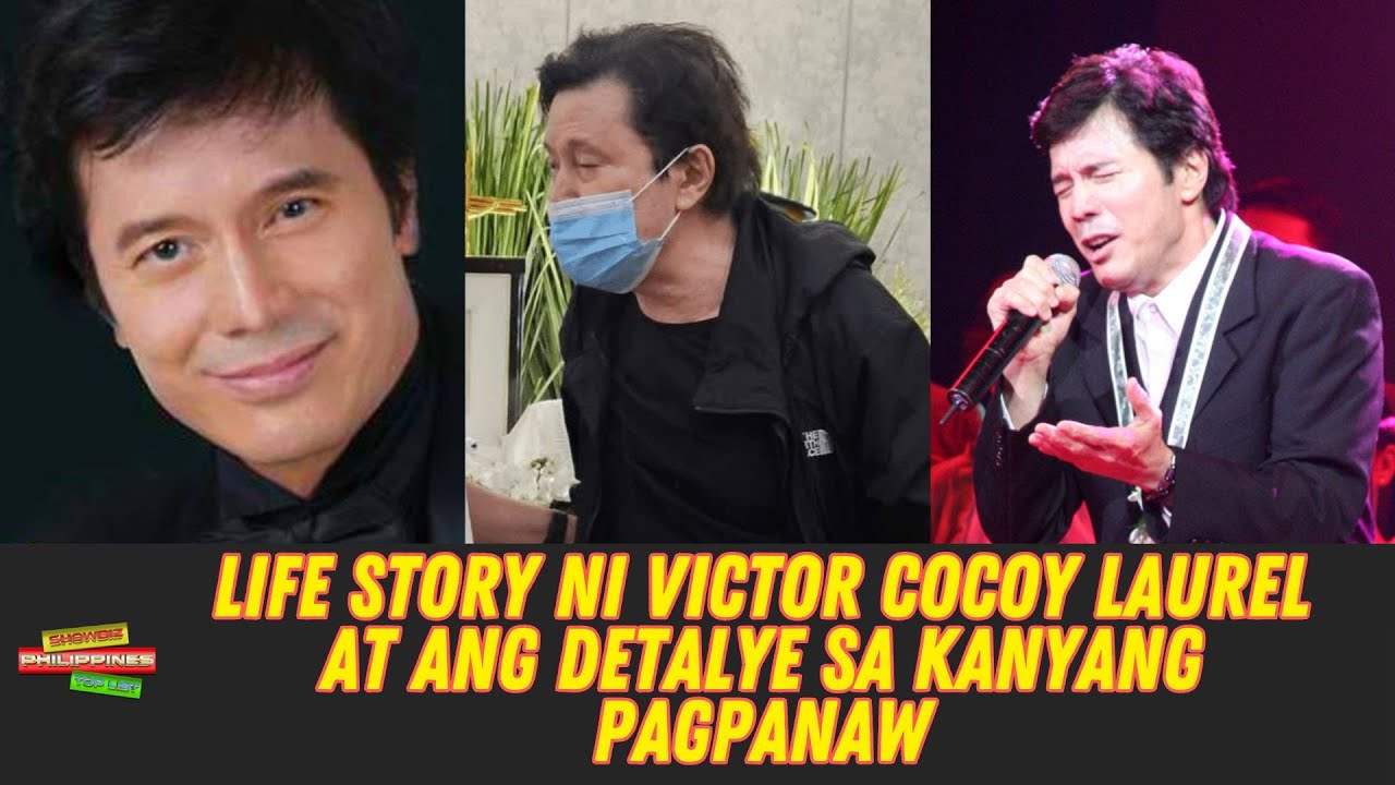 Life Story ni Victor 'Cocoy' Laurel at detalye sa kanyang pagpanaw