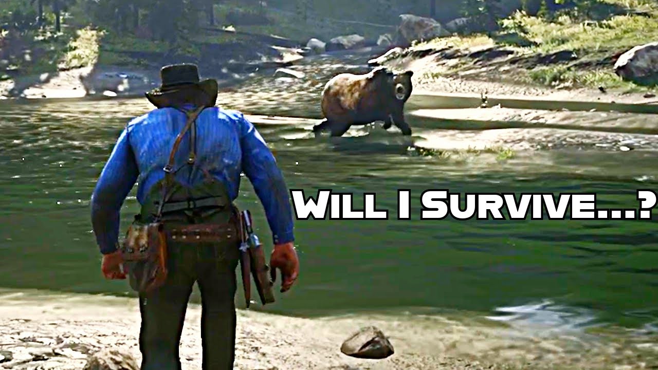 Кулачный бой с ДИКИМИ ЖИВОТНЫМИ в Red Dead Redemption 2!