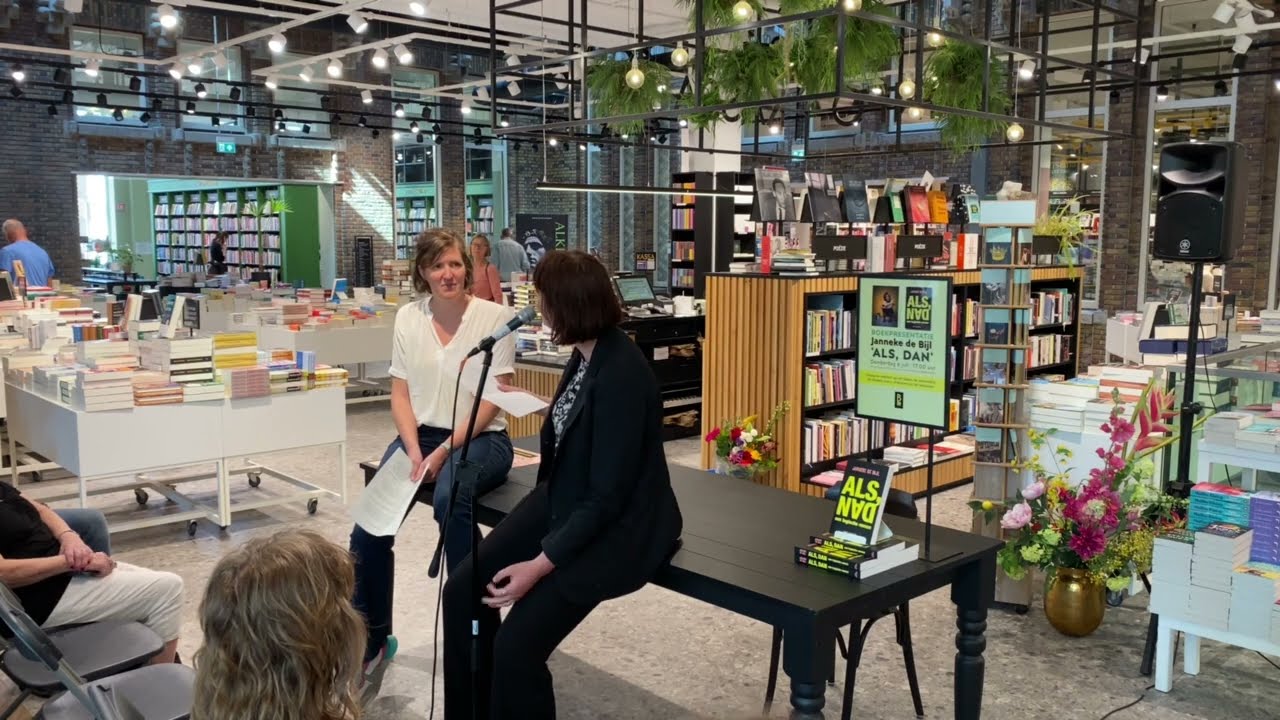 Boekpresentatie 'Als, dan' van Janneke de Bijl
