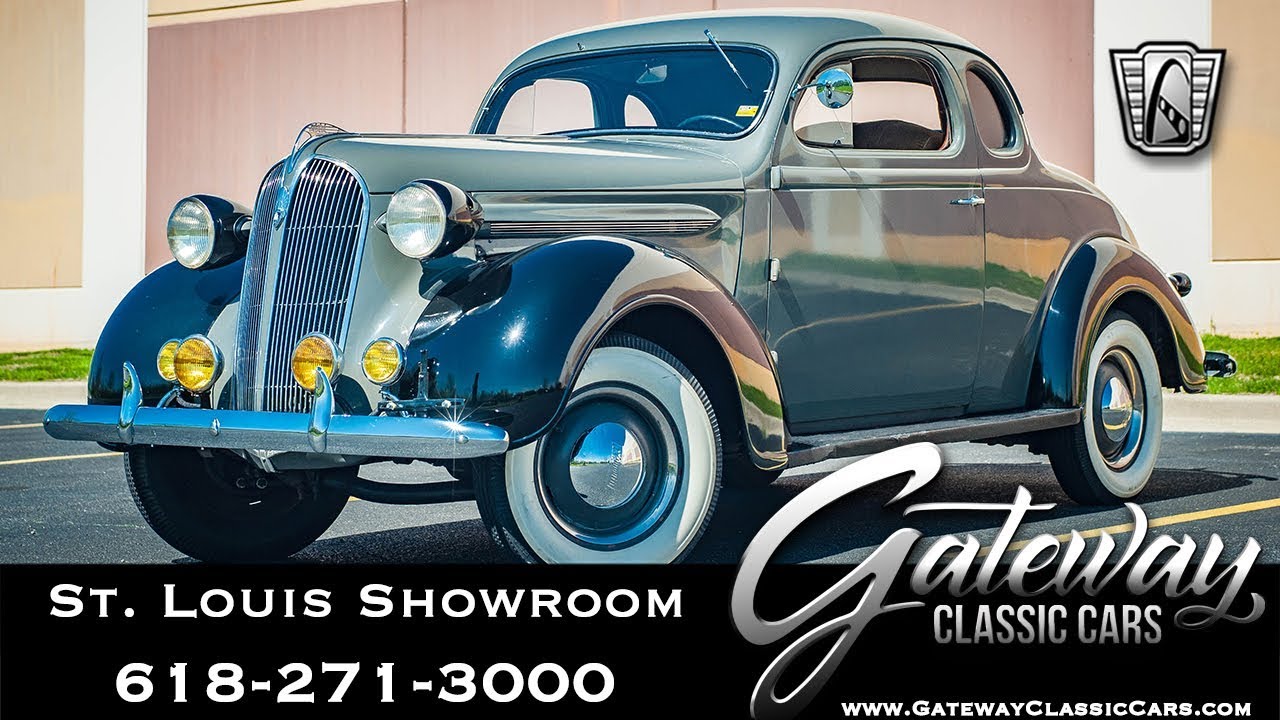 1937 Plymouth Coupe Gateway Classic Cars St. Louis #8045