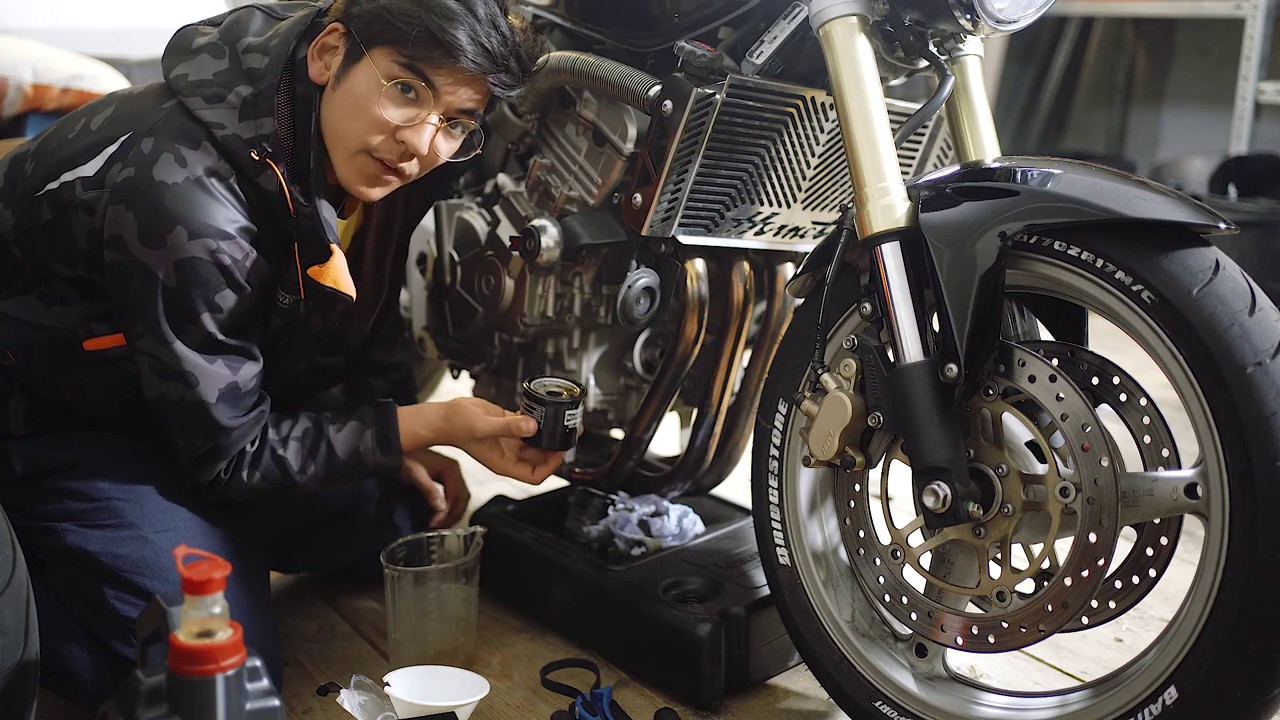CB 600 F Hornet Ölwechsel DIY