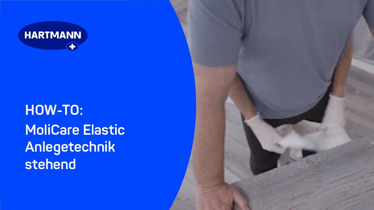 MoliCare Elastic Anlegetechnik | stehend